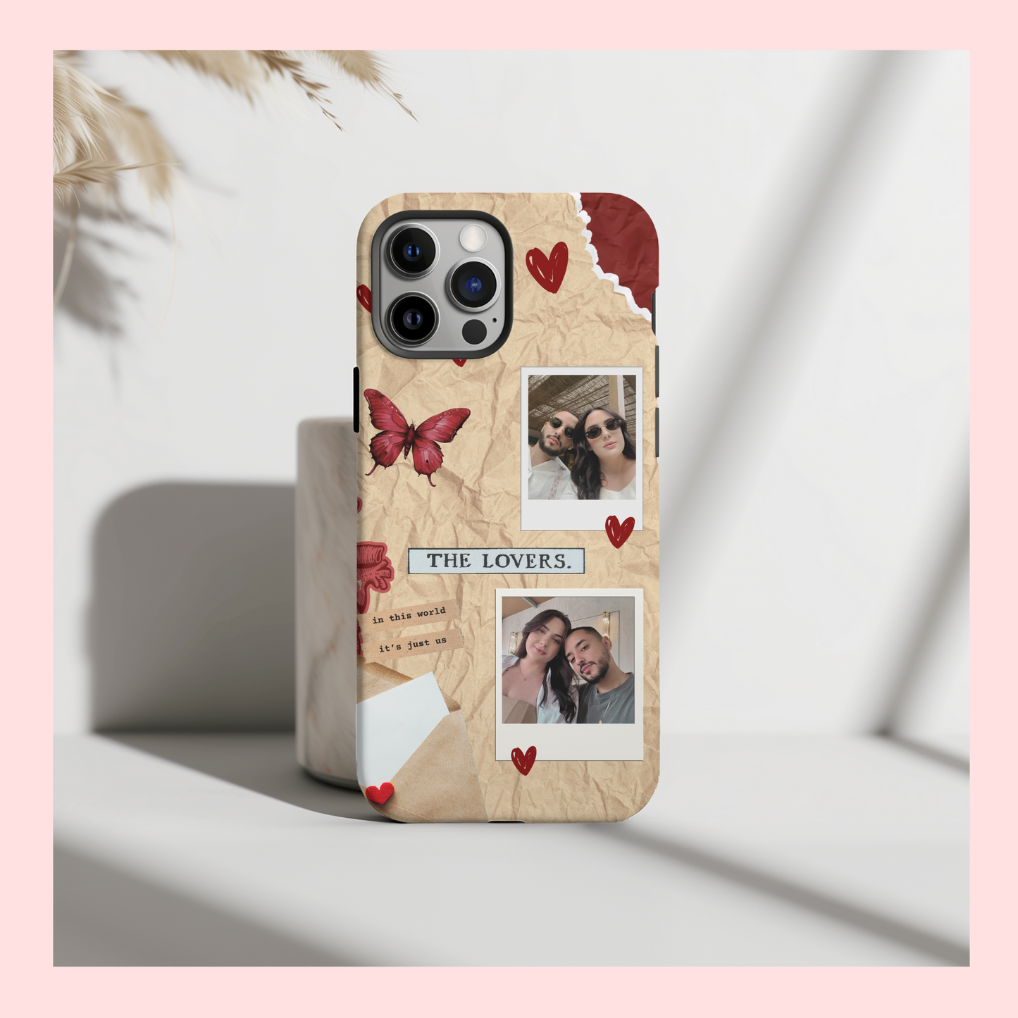The Lovers Polaroid Custom Case