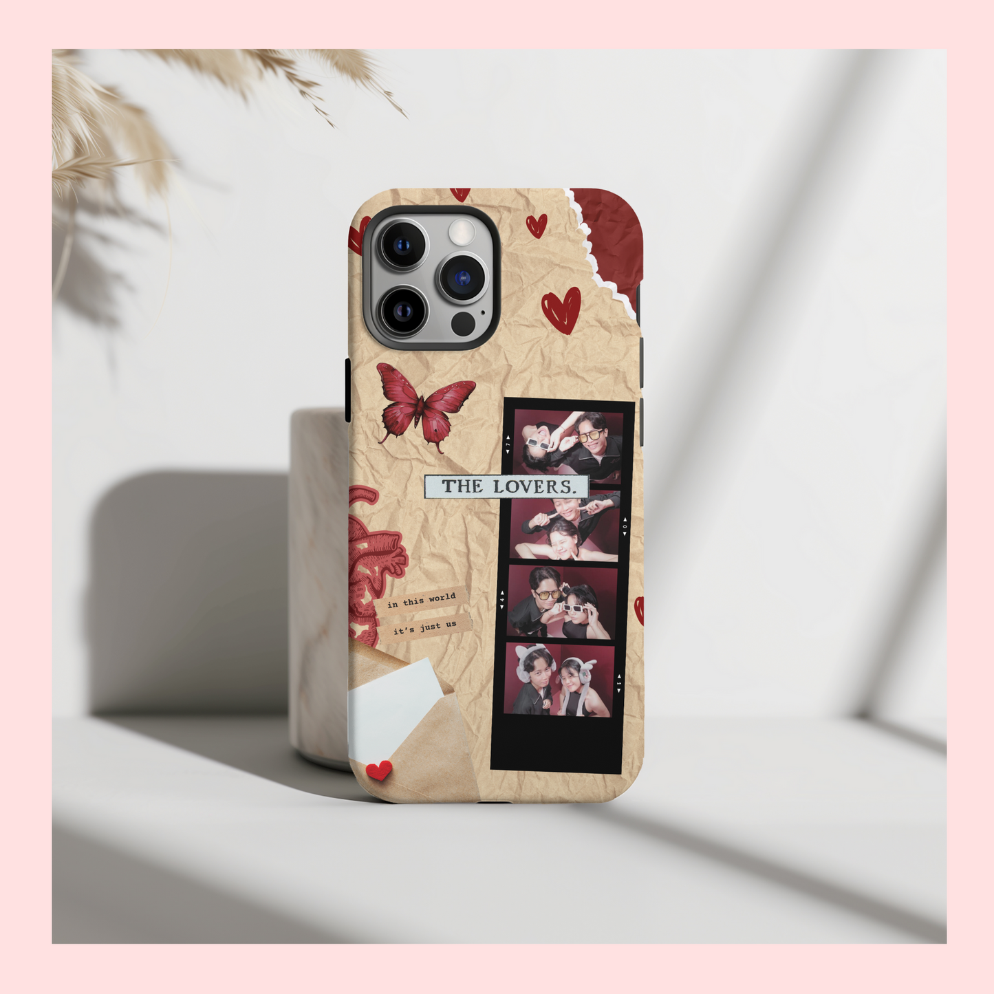 The Lovers PhotoStrip Custom Case