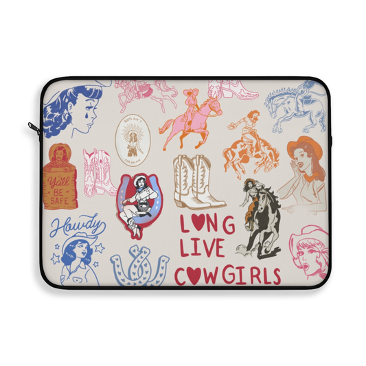 Long Live Cowgirls Laptop Sleeve