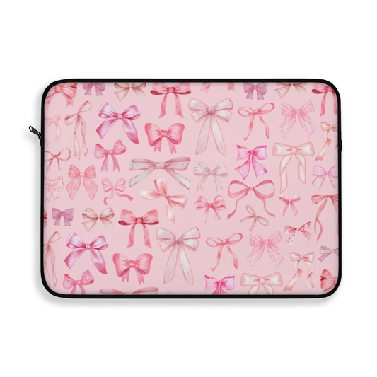 Pink Ribbon Dreams Laptop Sleeve