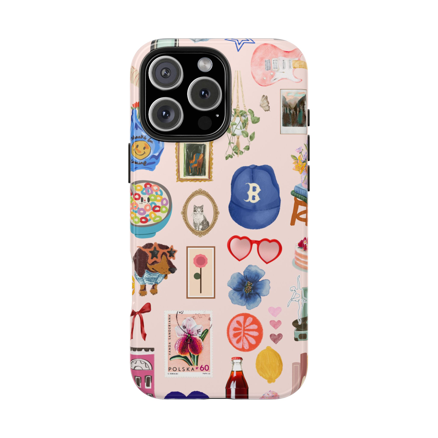 Pink Playful Nostalgia Case (Boston Version)