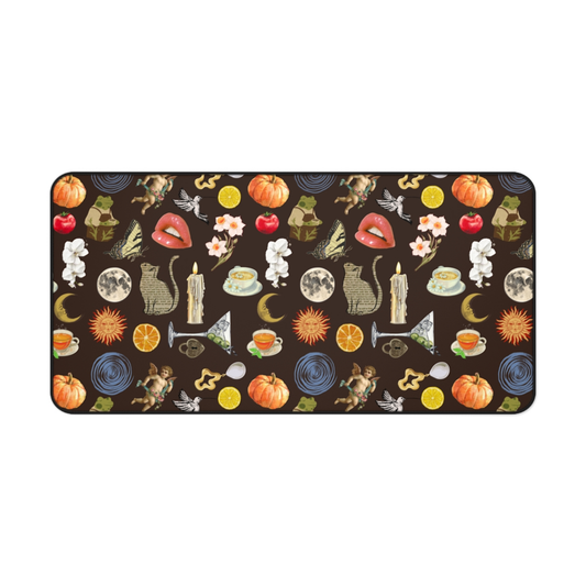 Eclectic Fall Nostalgia Desk Mat