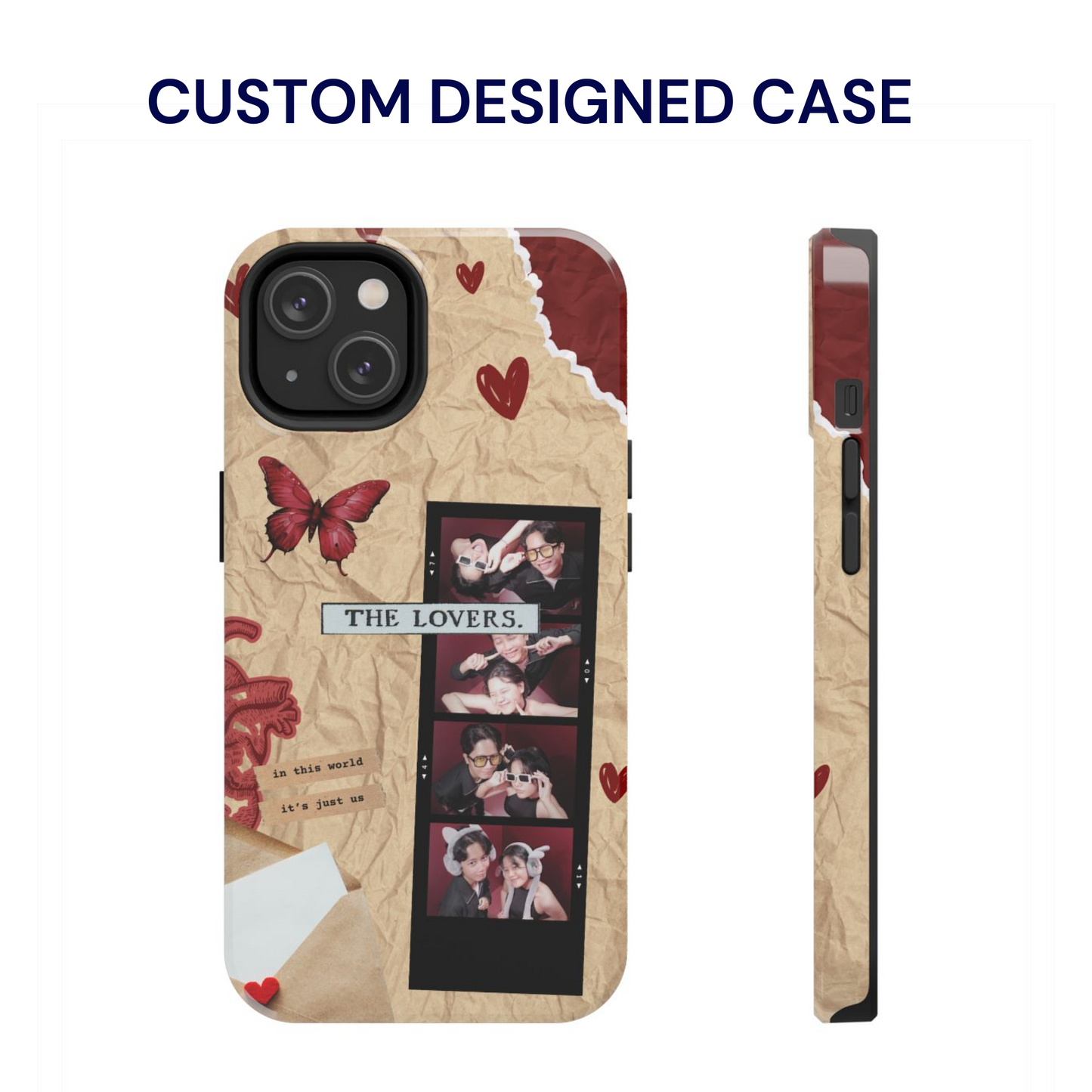 The Lovers PhotoStrip Custom Case