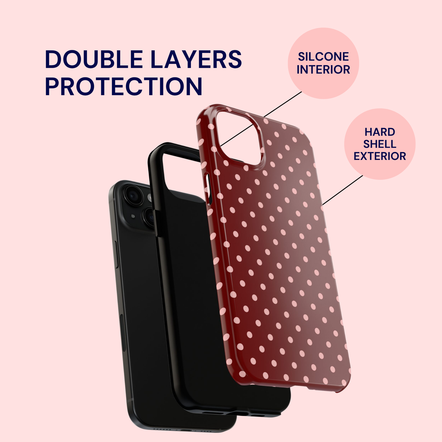 Polka Dot Cherry Case