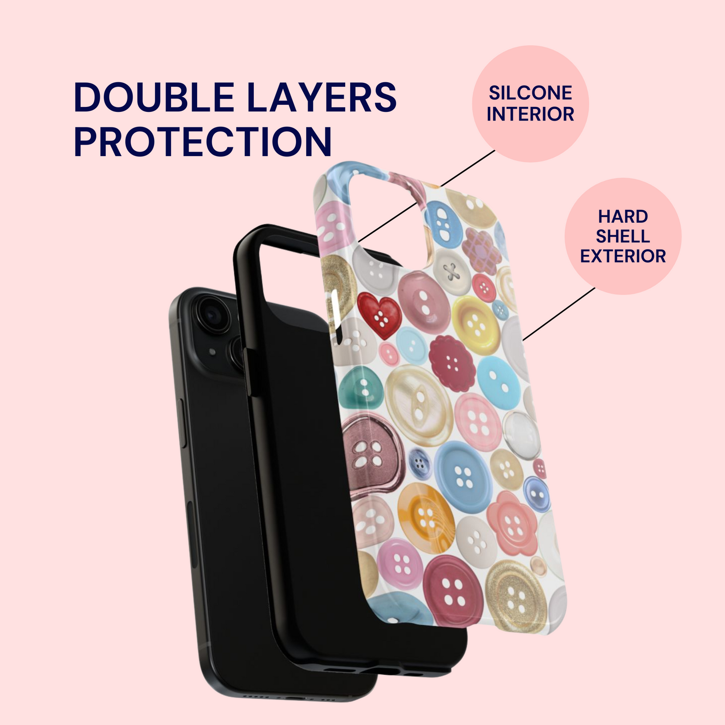 Buttons Collection Case