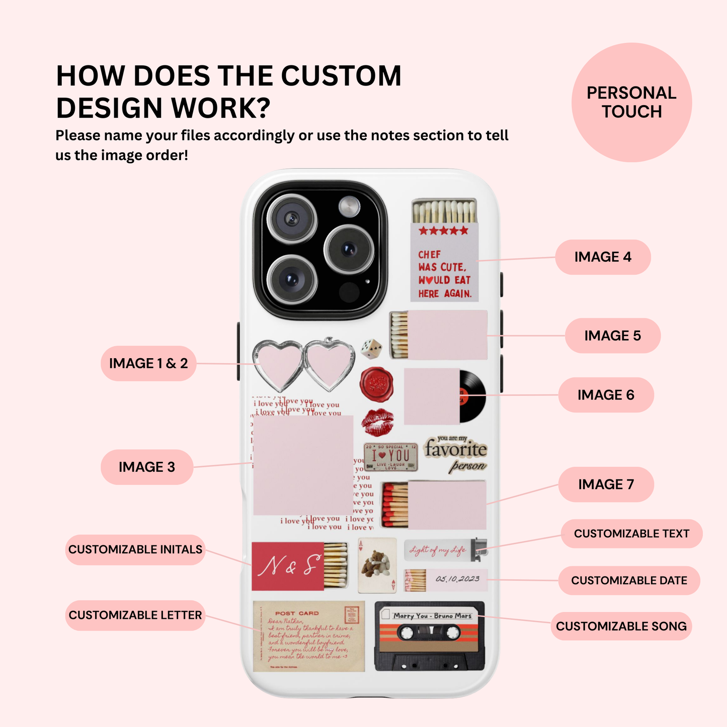 'My Favourite Person' Matchbox Custom Case