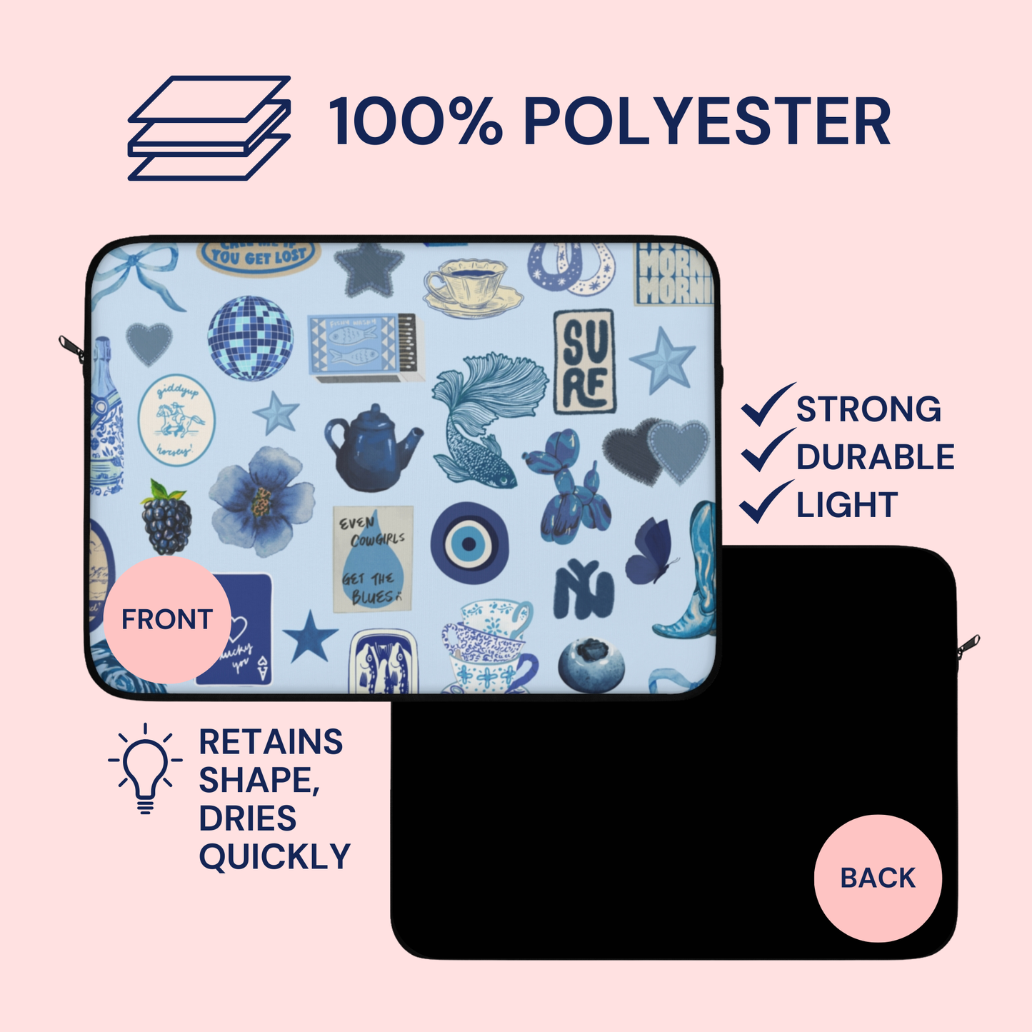 The Blues Laptop Sleeve