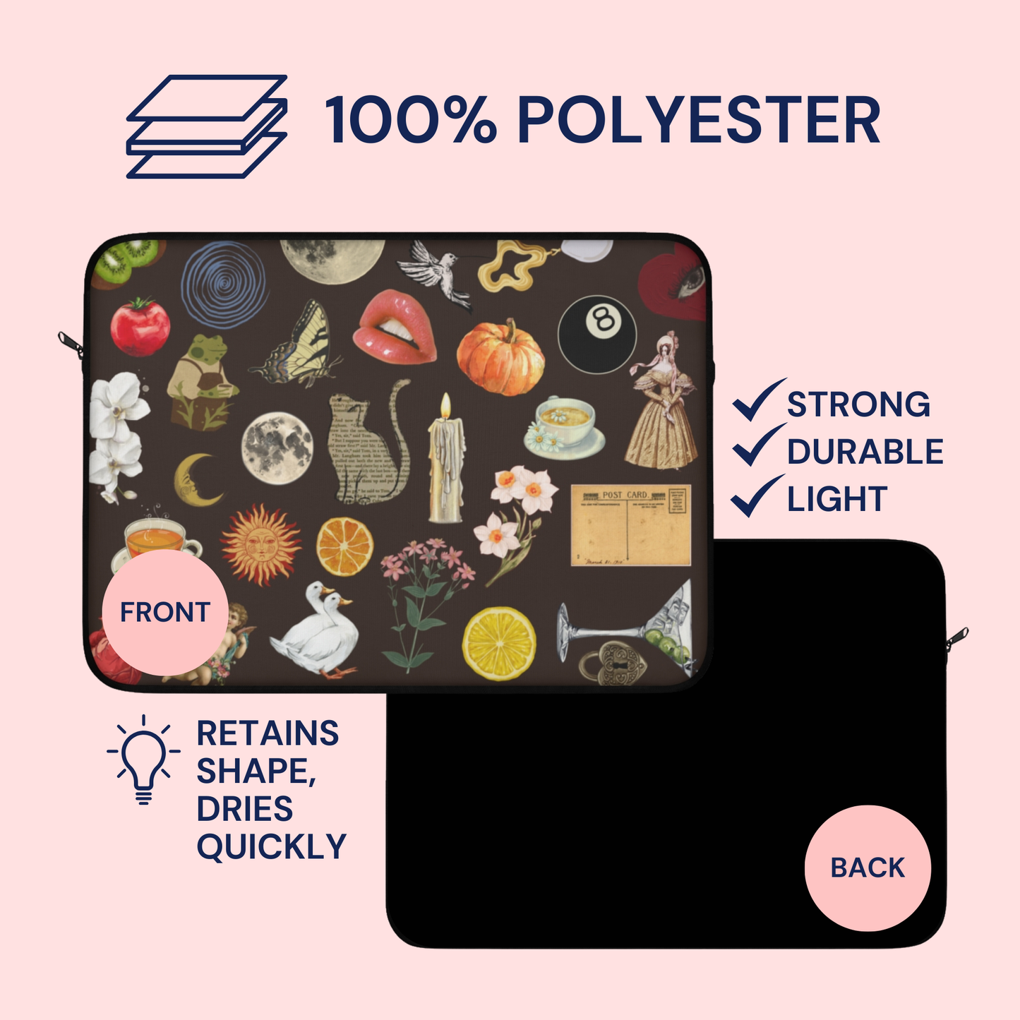 Eclectic Fall Nostalgia Laptop Sleeve
