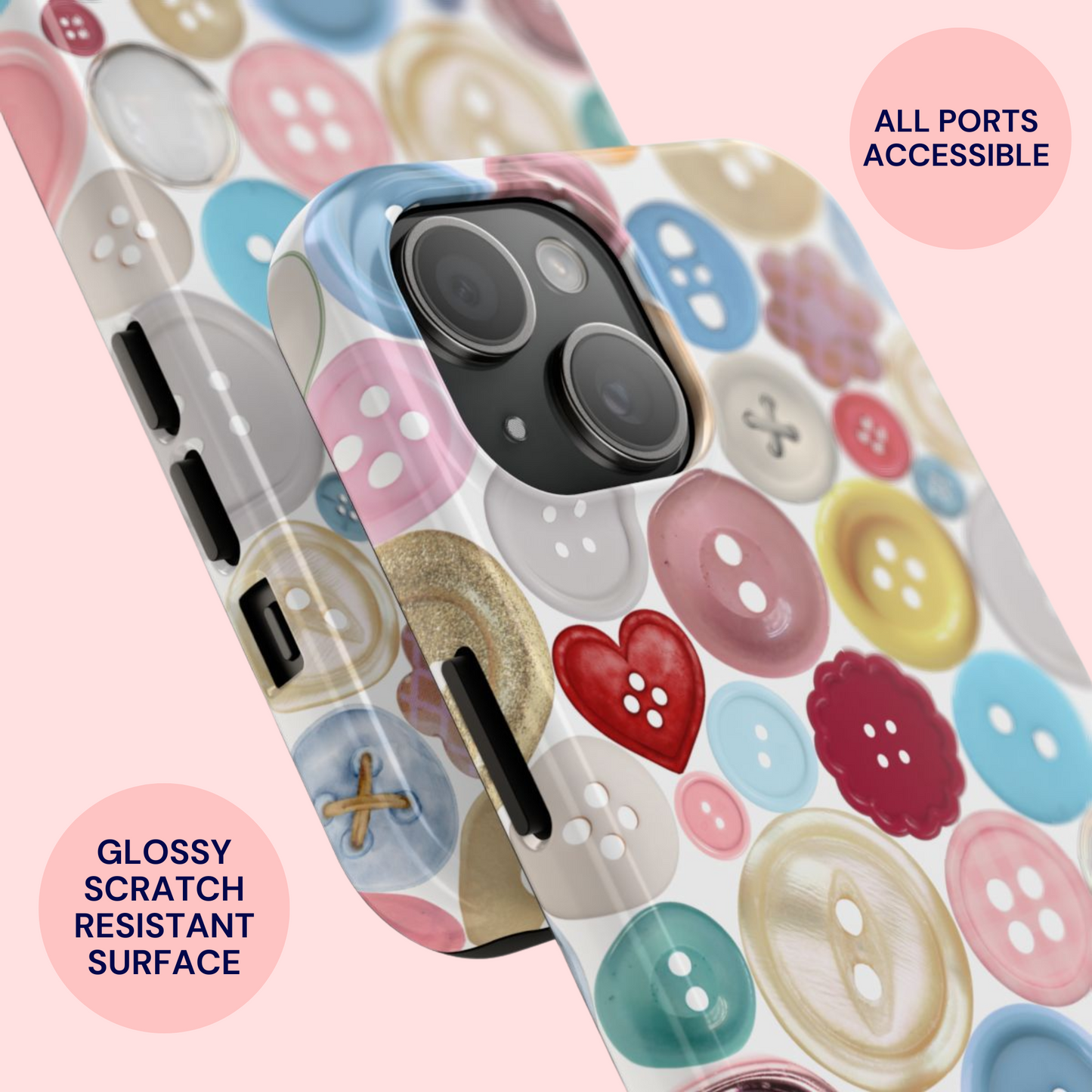 Buttons Collection Case