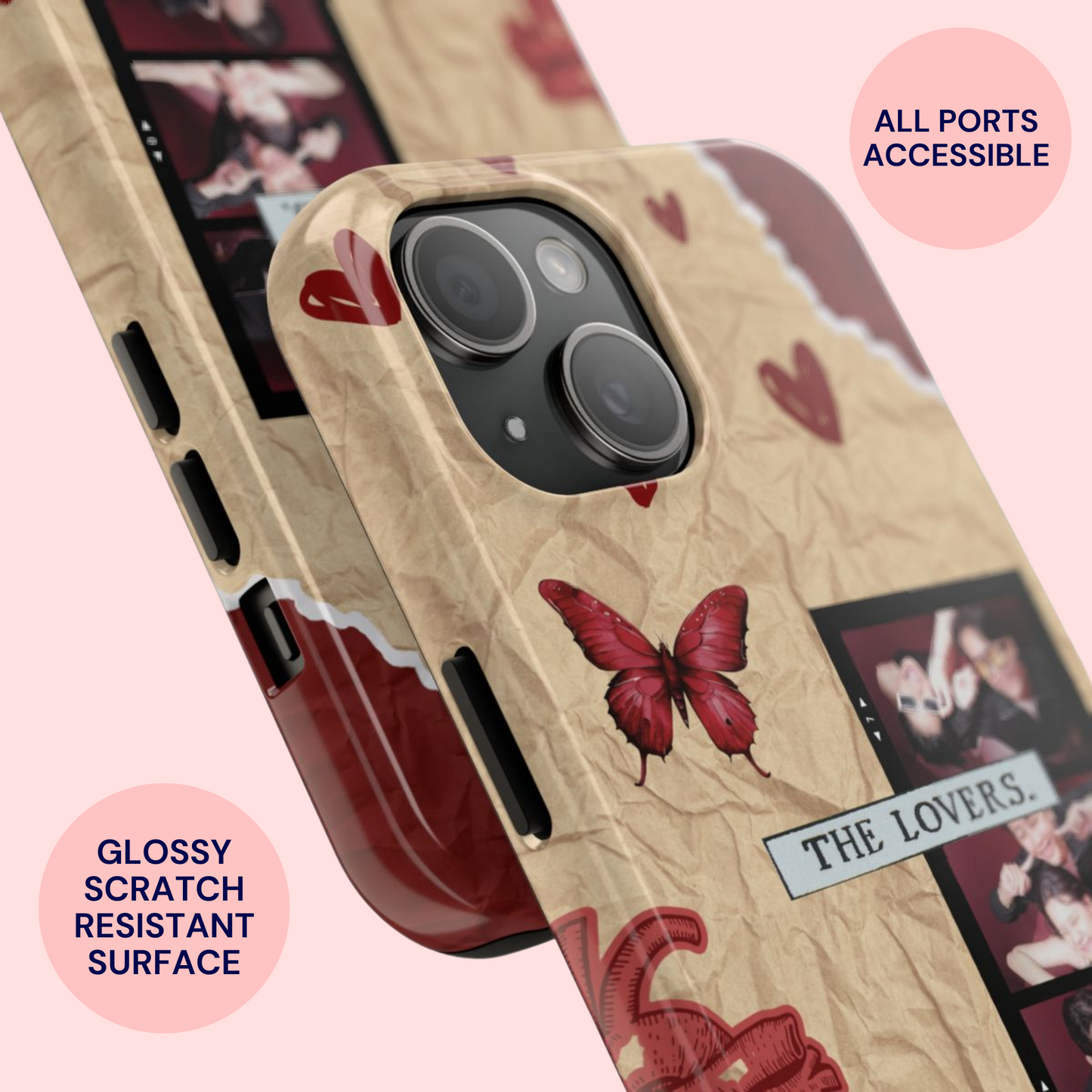 The Lovers PhotoStrip Custom Case