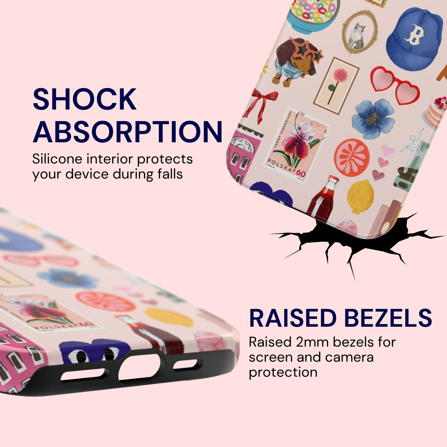 Pink Playful Nostalgia Case (Boston Version)