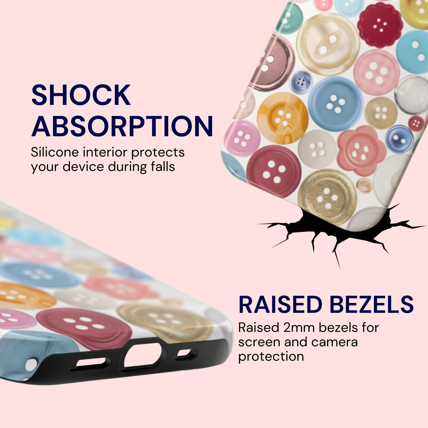 Buttons Collection Case