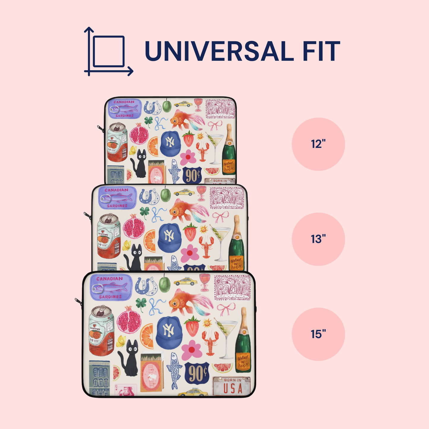 Cool Girl Laptop Sleeve