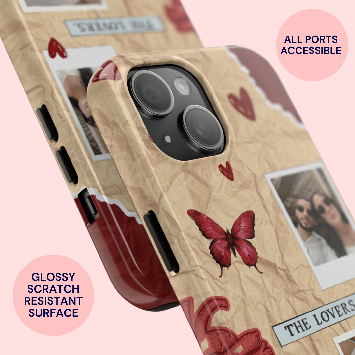 The Lovers Polaroid Custom Case