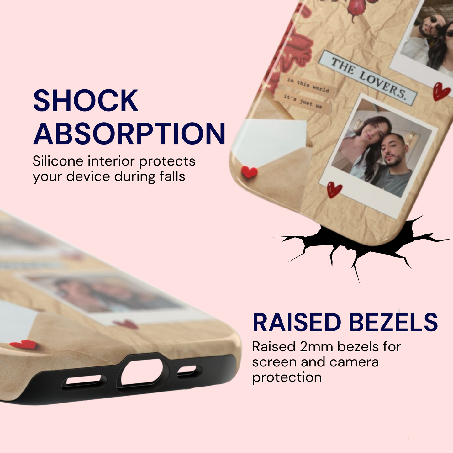 The Lovers Polaroid Custom Case