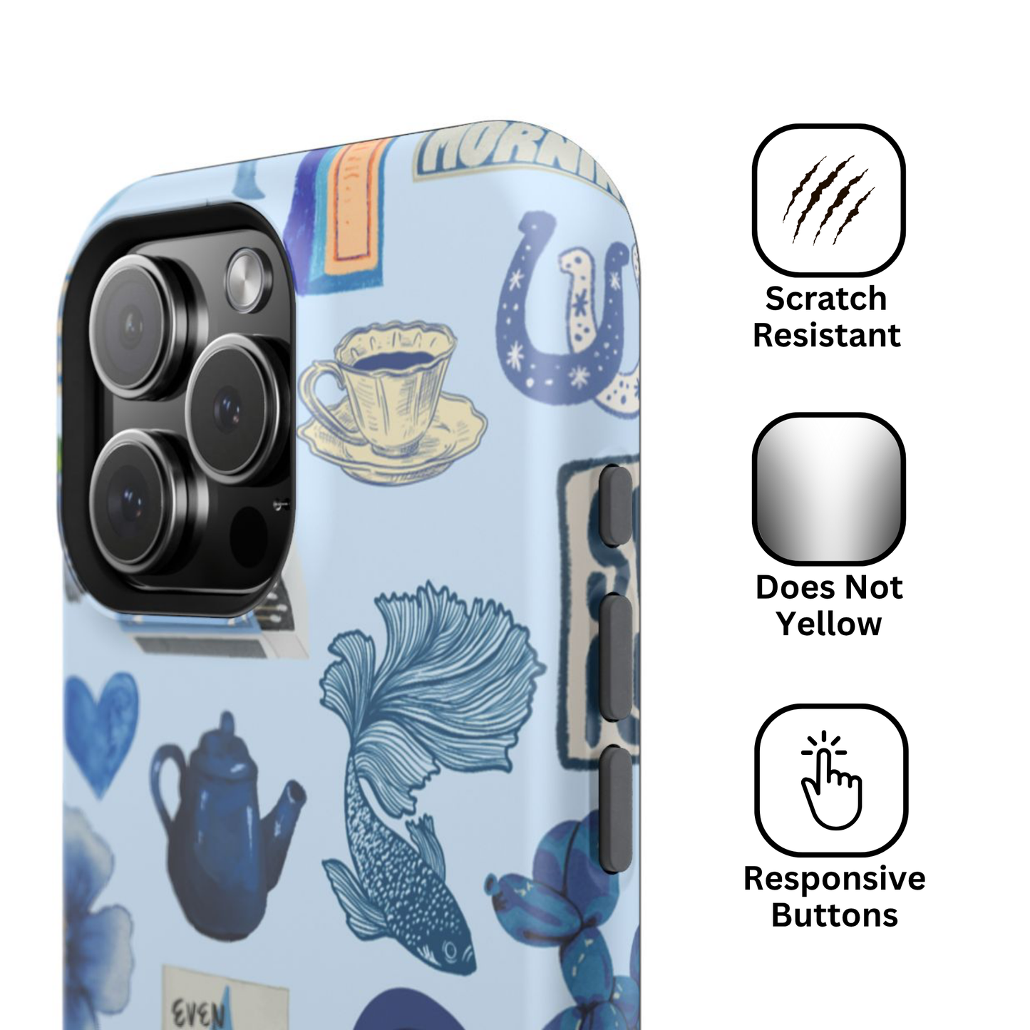 The Blues Collage Phone Case