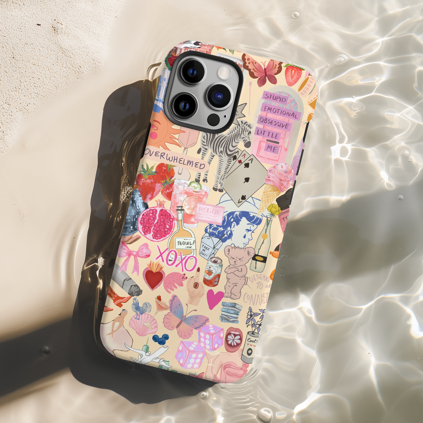 Summer Trendy Collage Phone Case