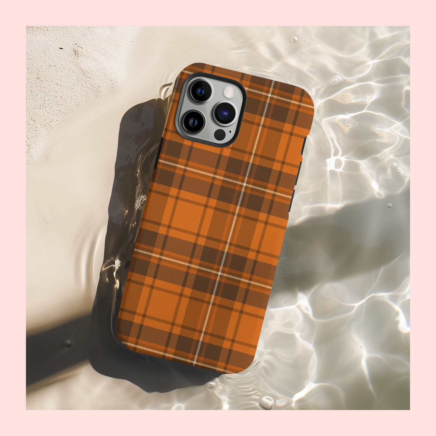 Pumpkin Spice Plaid