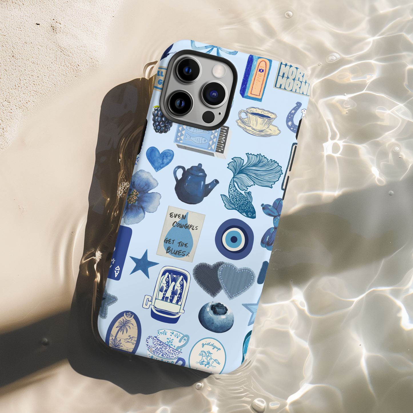 The Blues Collage Phone Case