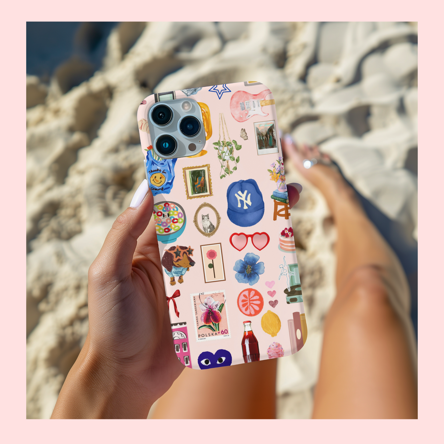 Pink Playful Nostalgia Case