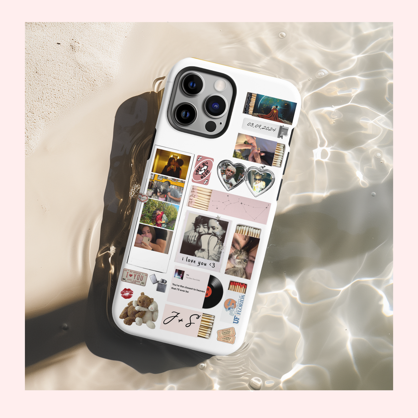 'Love You More' Matchbox Custom Case