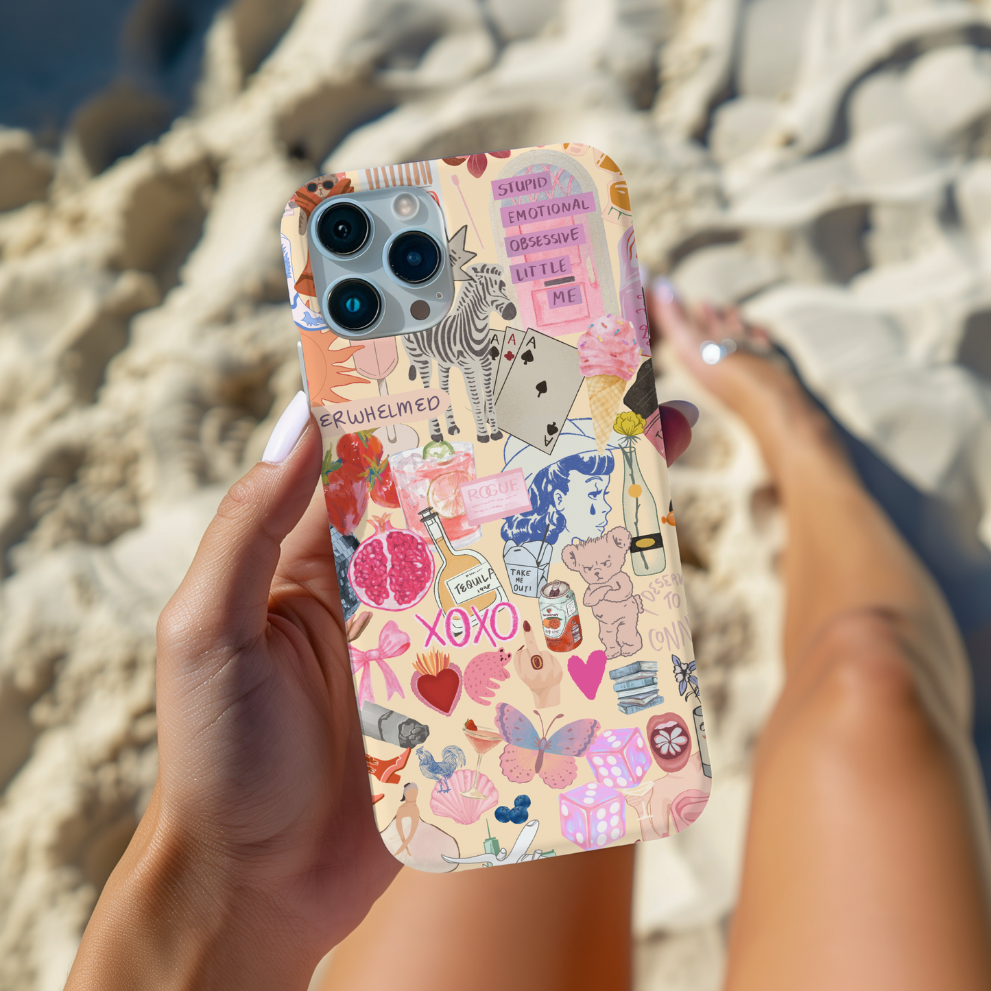 Summer Trendy Collage Phone Case