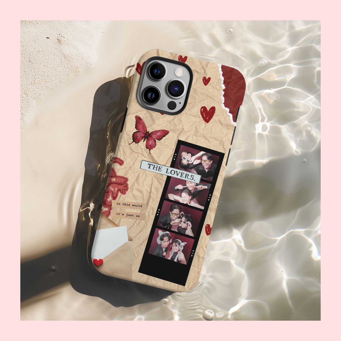 The Lovers PhotoStrip Custom Case