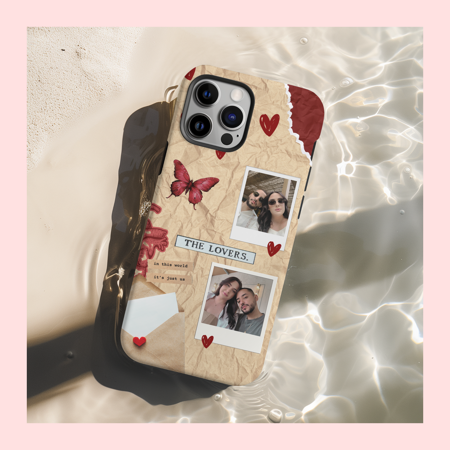 The Lovers Polaroid Custom Case