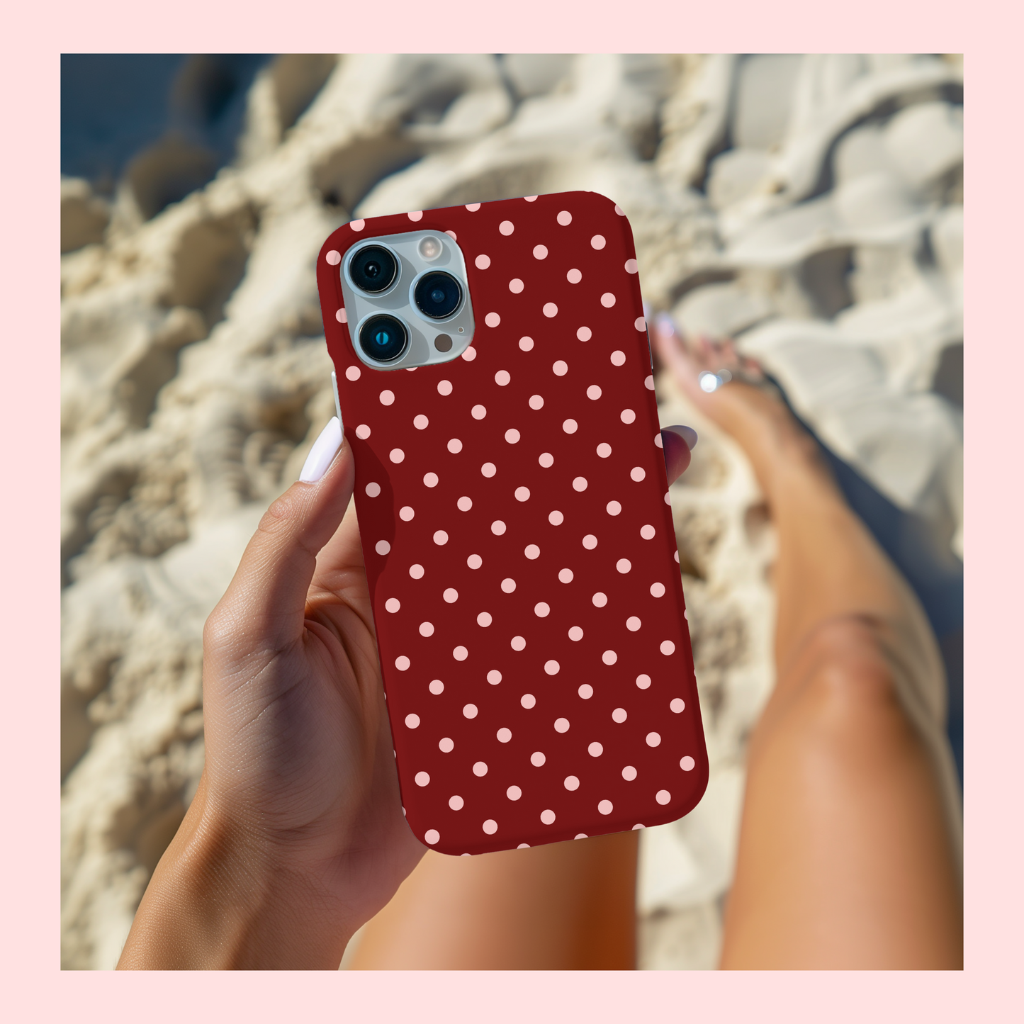 Polka Dot Cherry Case