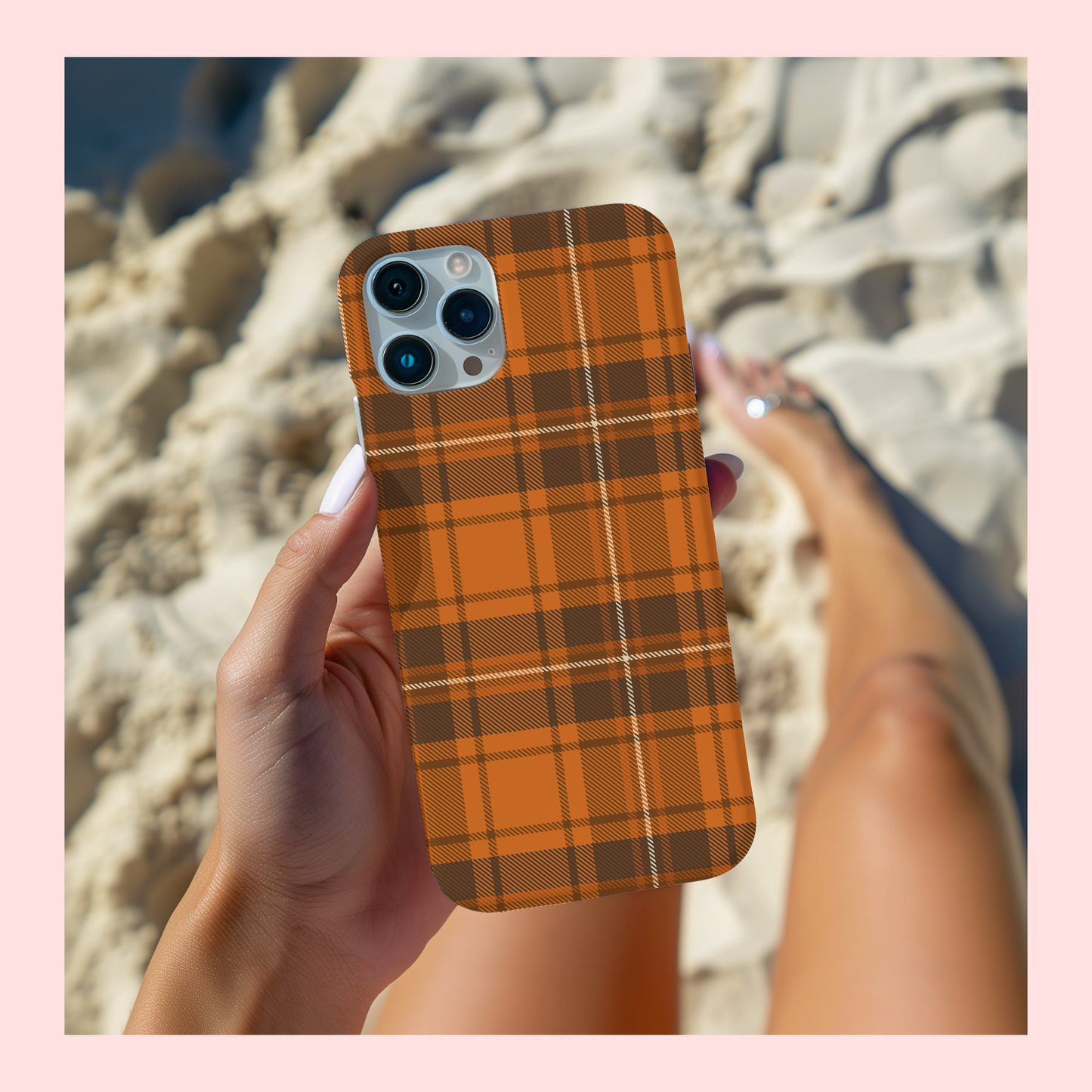 Pumpkin Spice Plaid