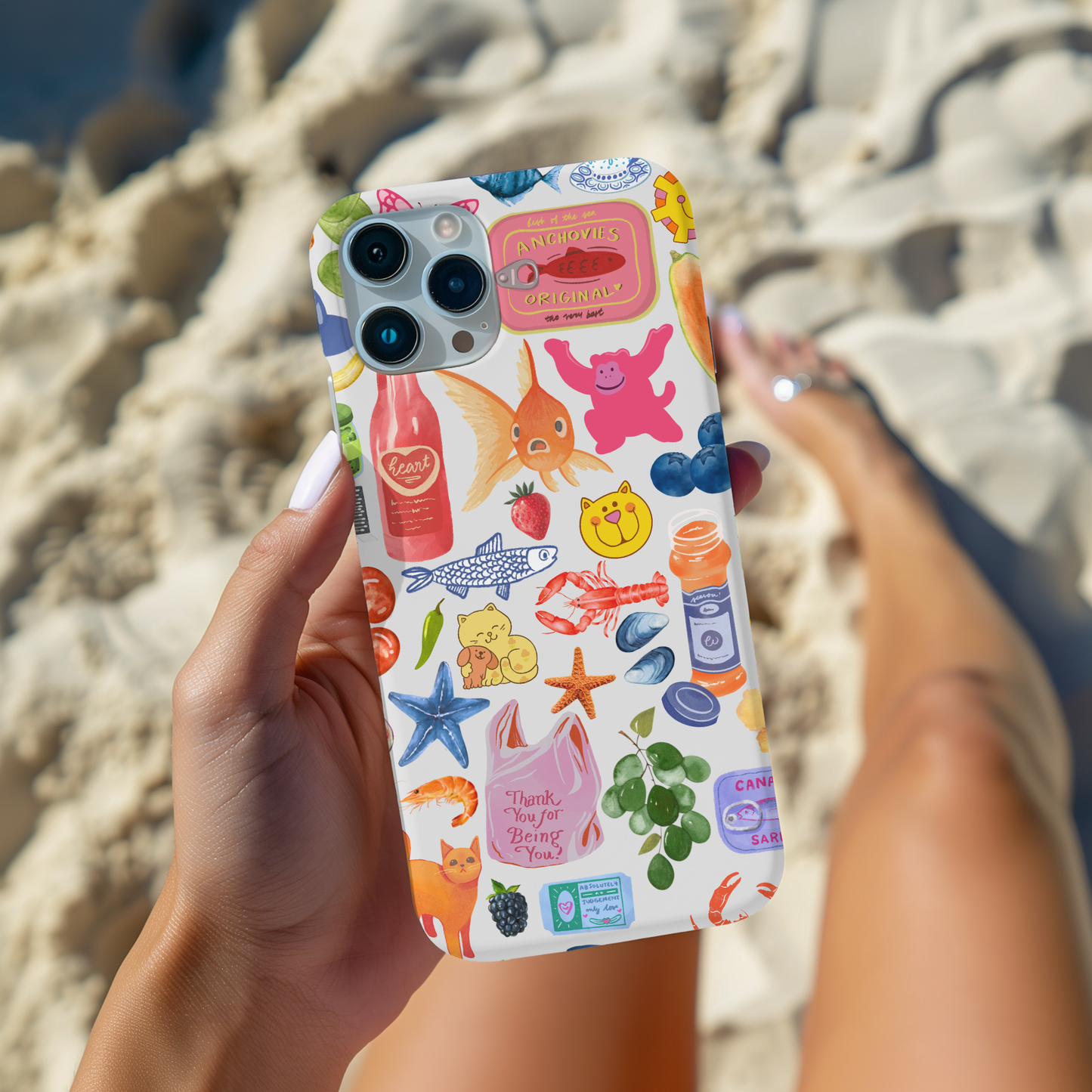 Summer Collage Phone Case