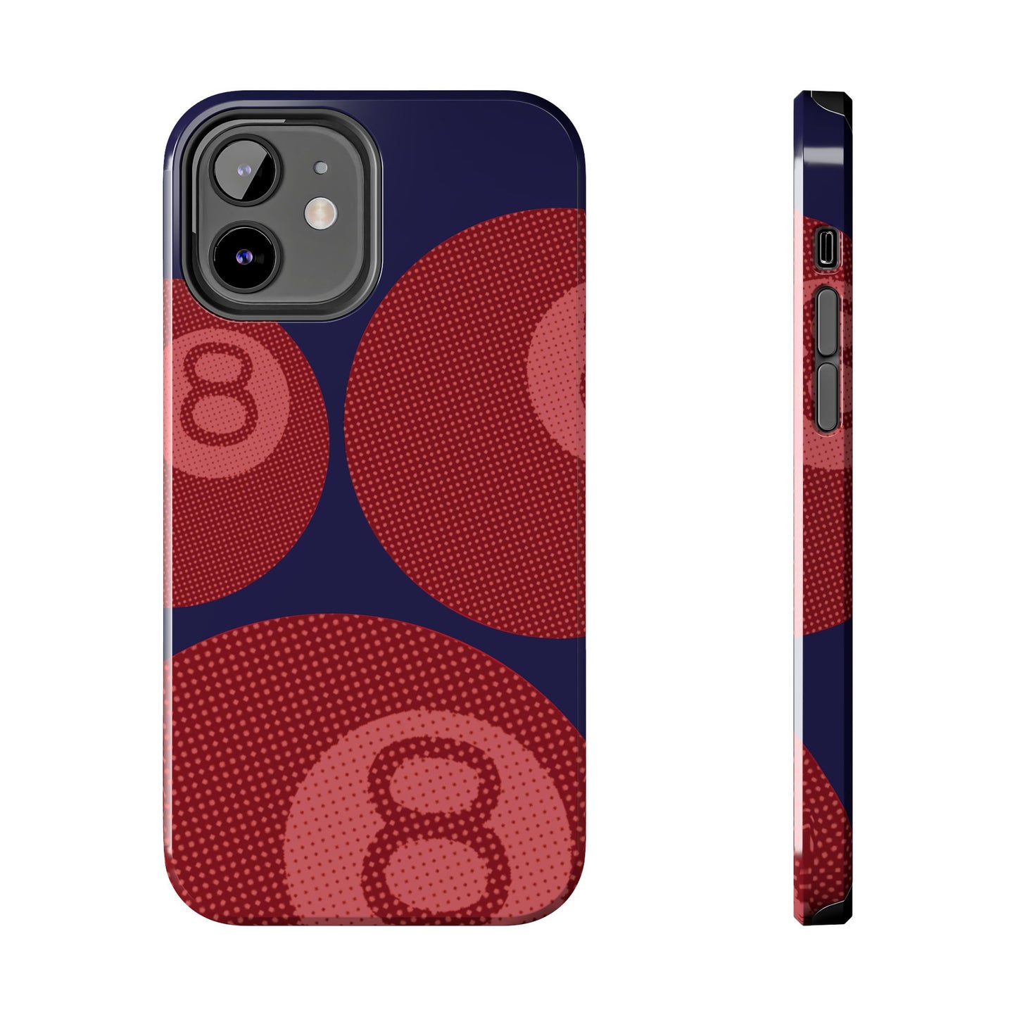 8-Ball Red & Blue Phone Case