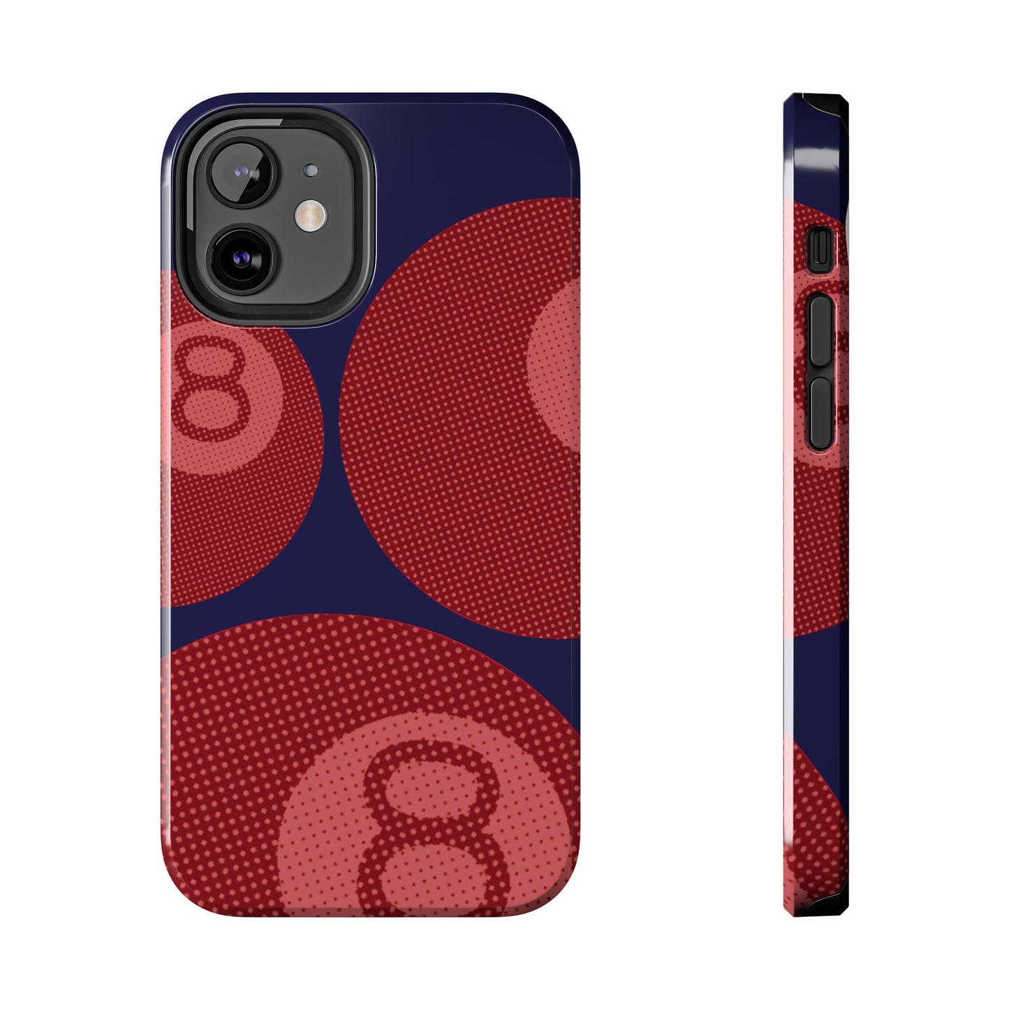 8-Ball Red & Blue Phone Case