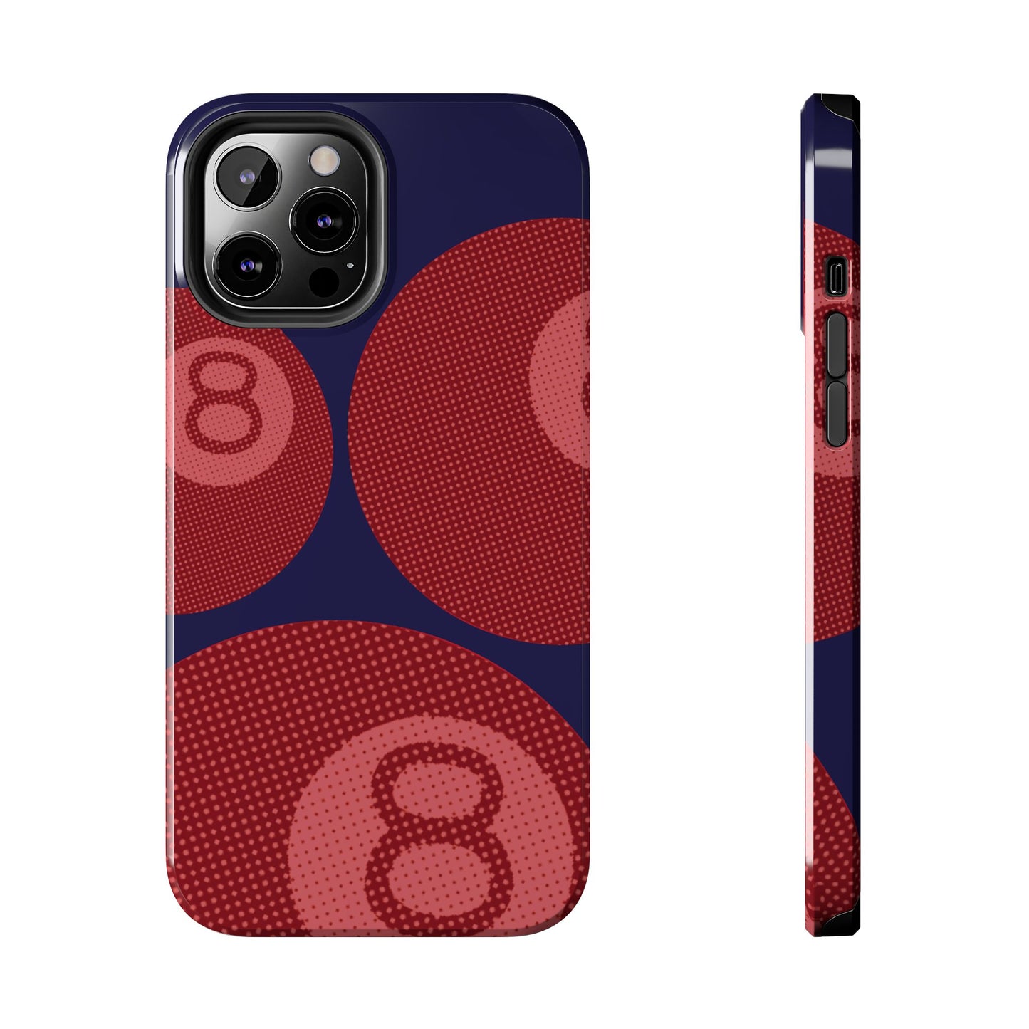 8-Ball Red & Blue Phone Case