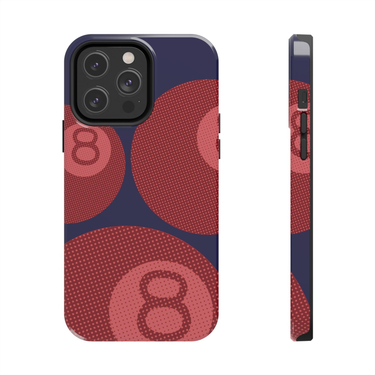 8-Ball Red & Blue Phone Case