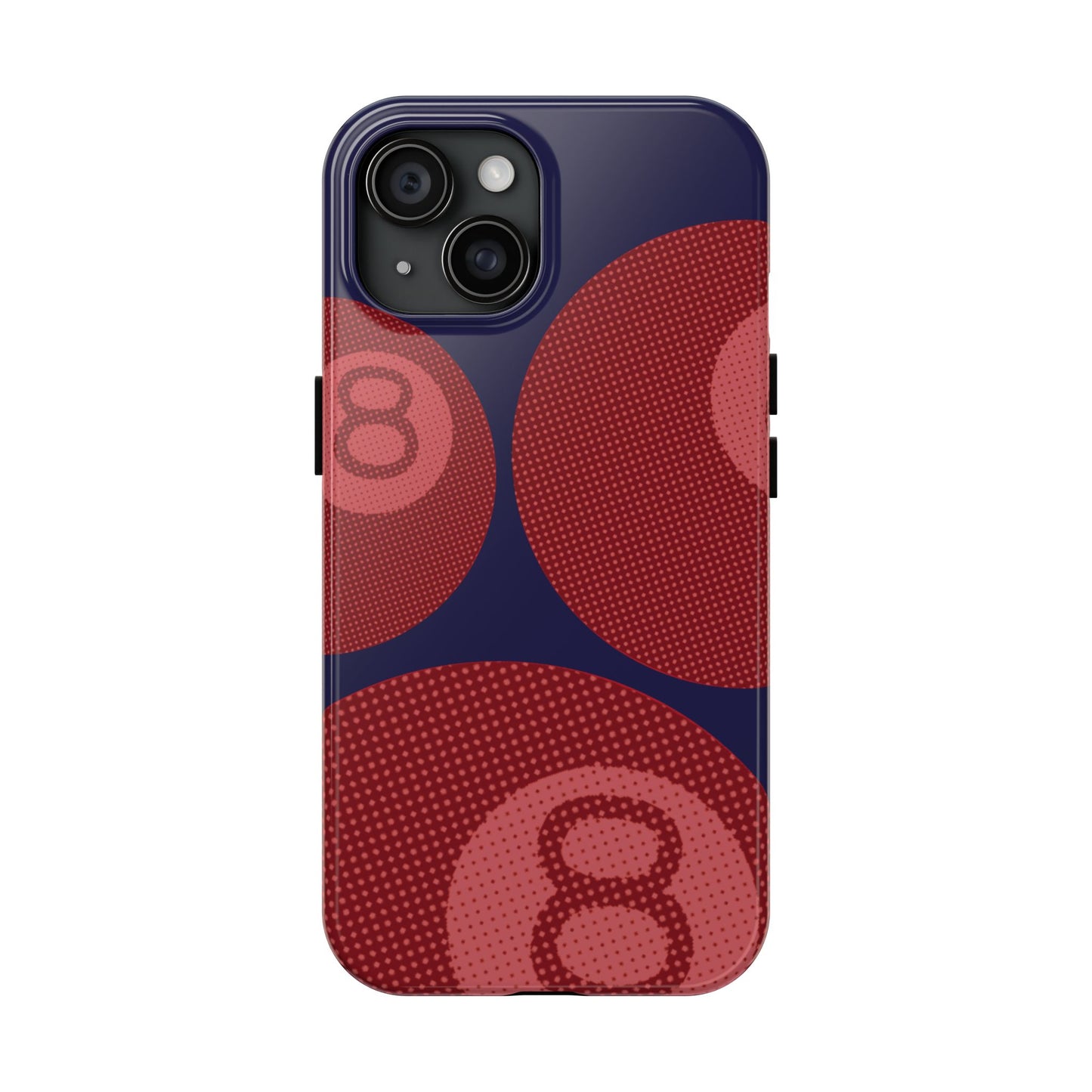 8-Ball Red & Blue Phone Case