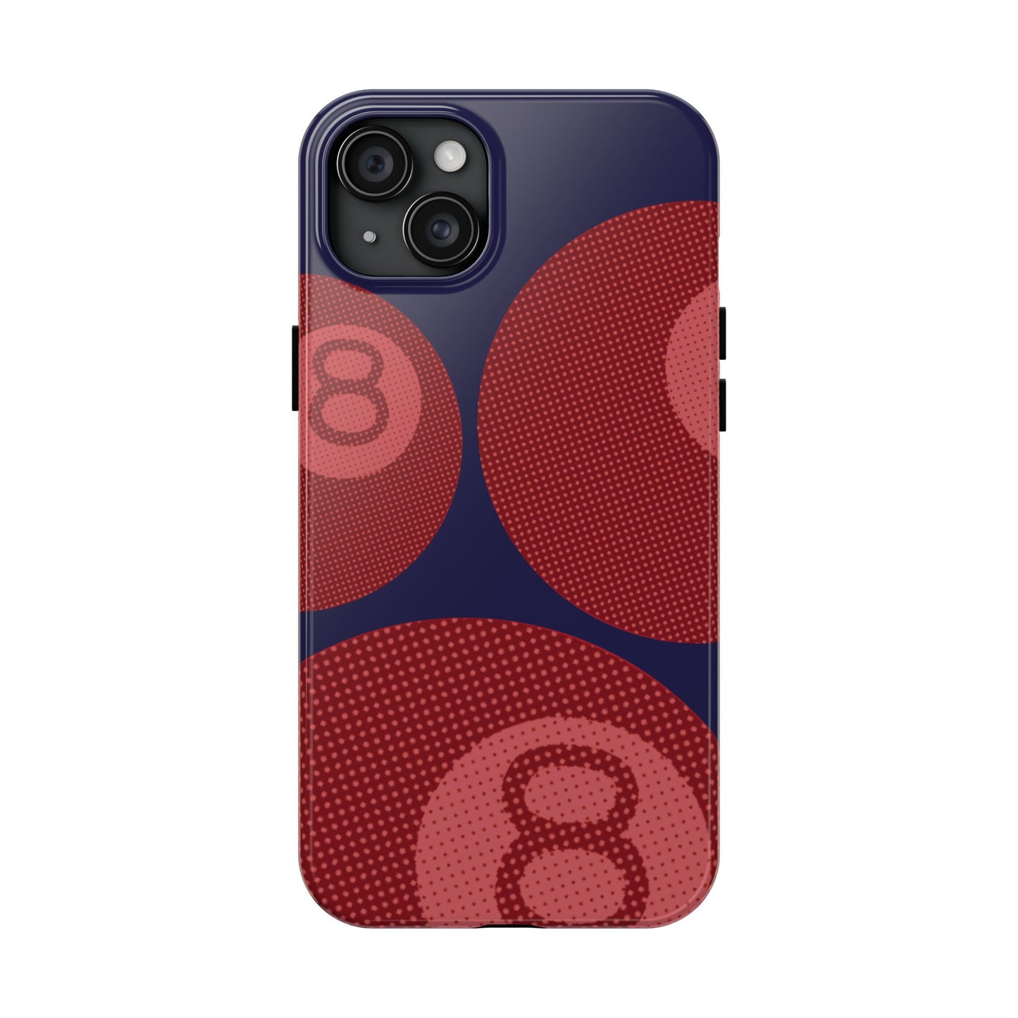 8-Ball Red & Blue Phone Case