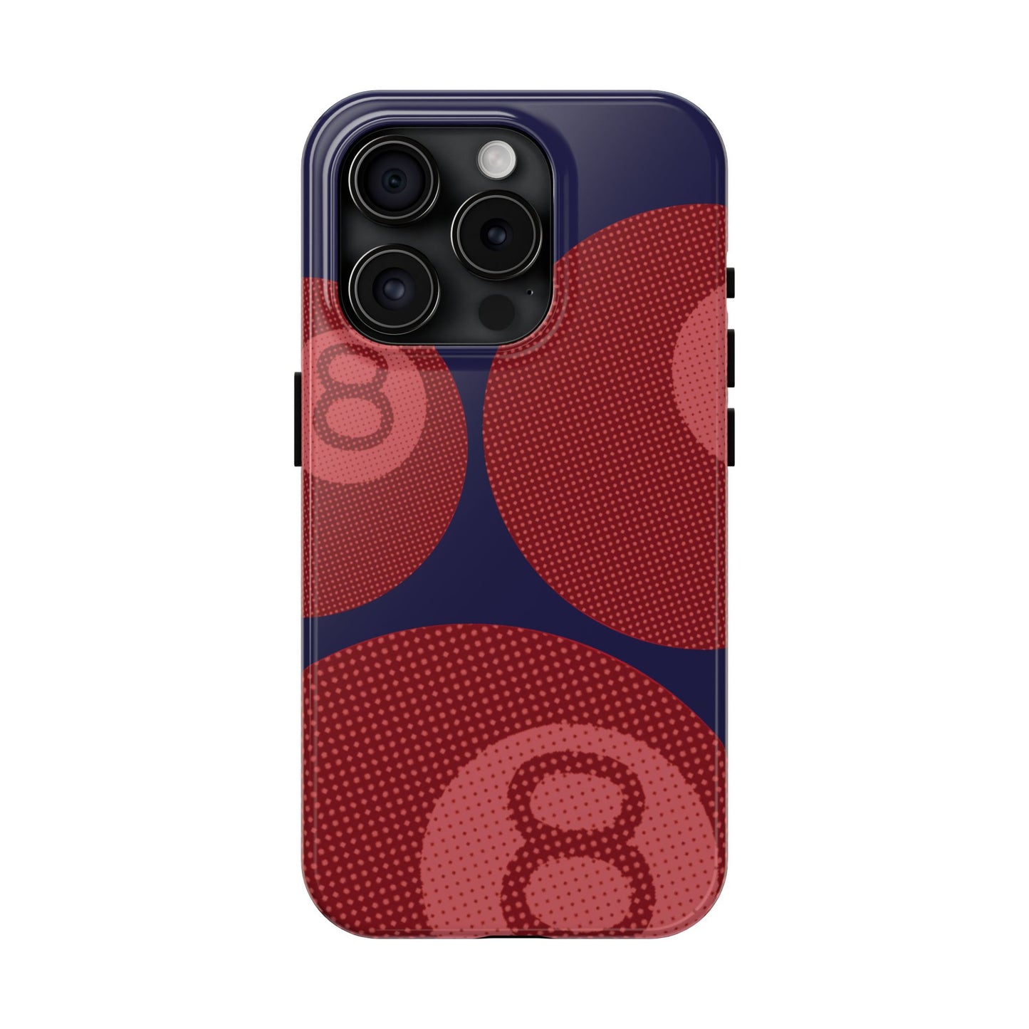 8-Ball Red & Blue Phone Case