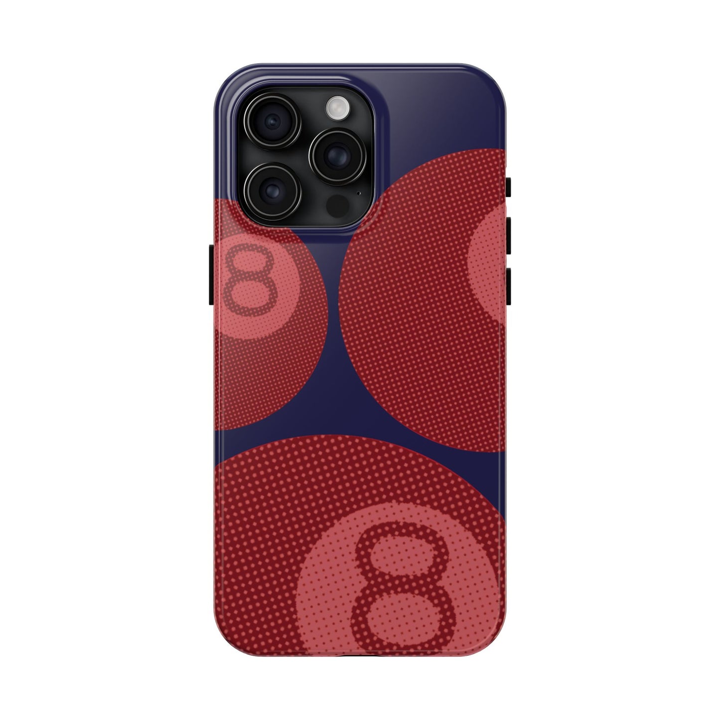 8-Ball Red & Blue Phone Case