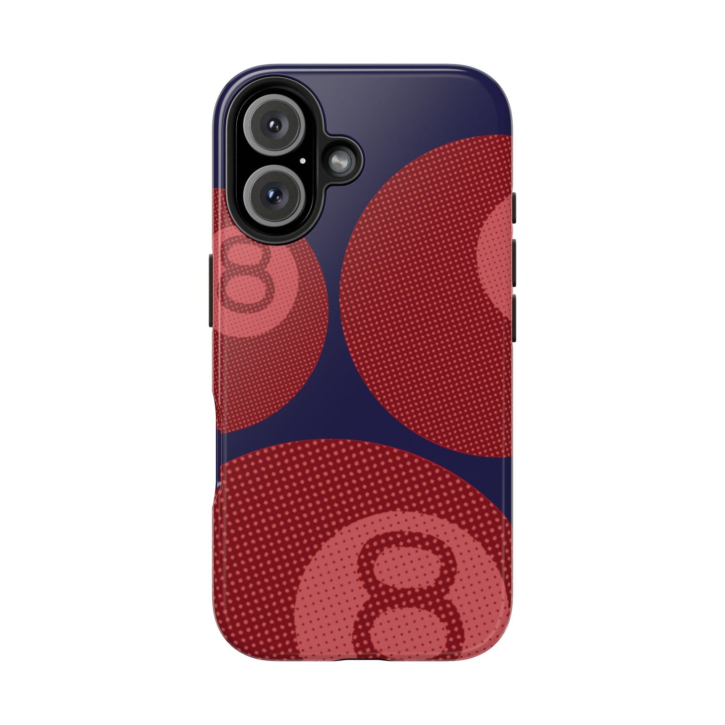 8-Ball Red & Blue Phone Case