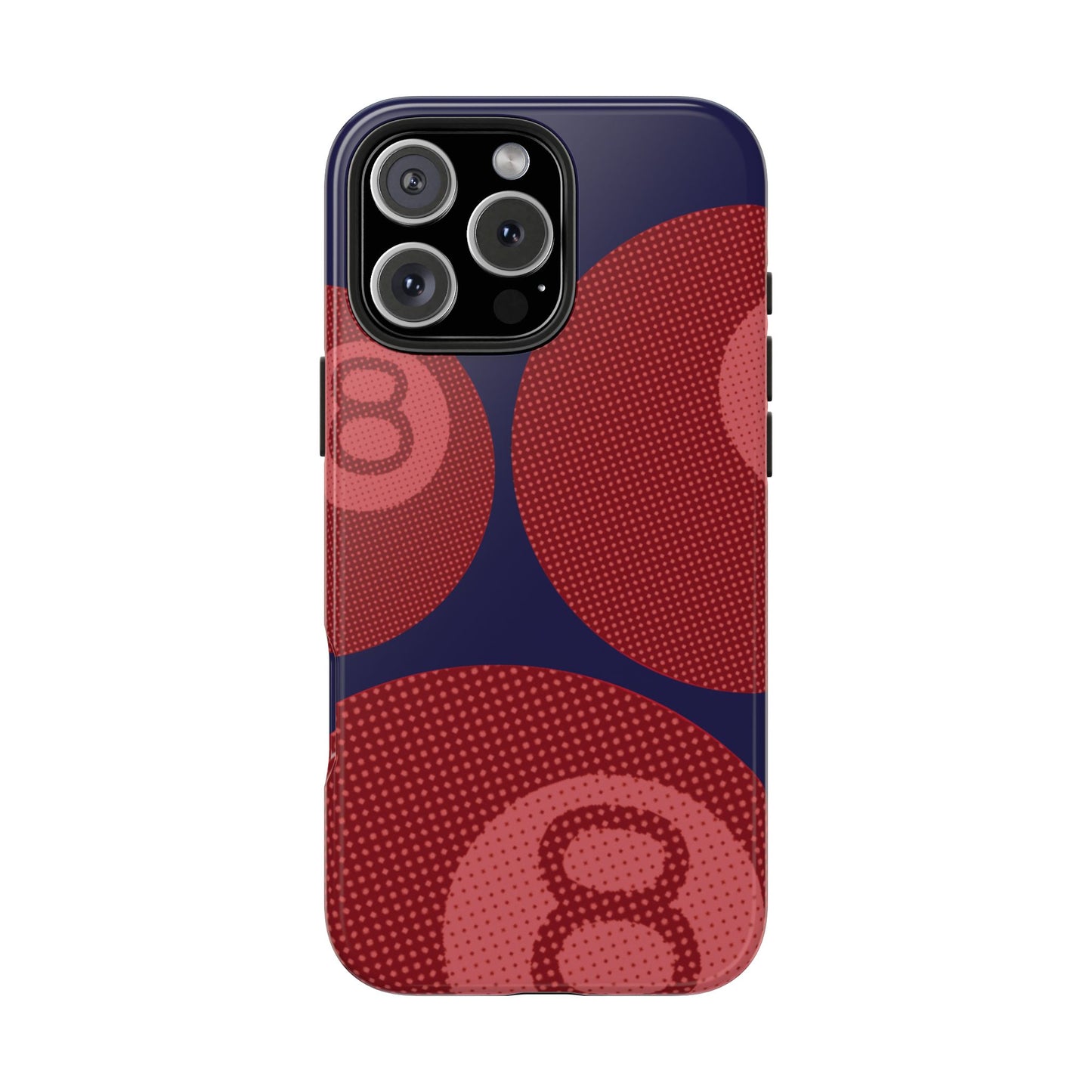 8-Ball Red & Blue Phone Case