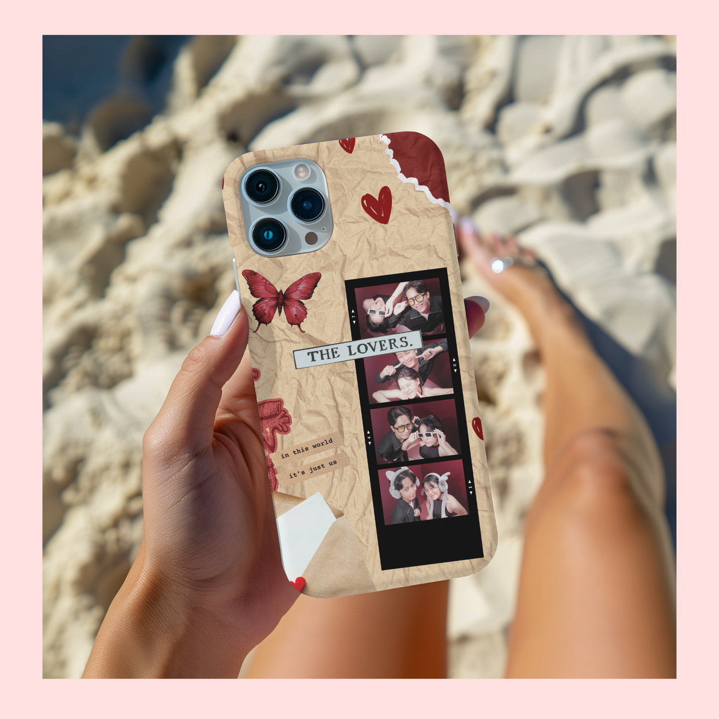The Lovers PhotoStrip Custom Case