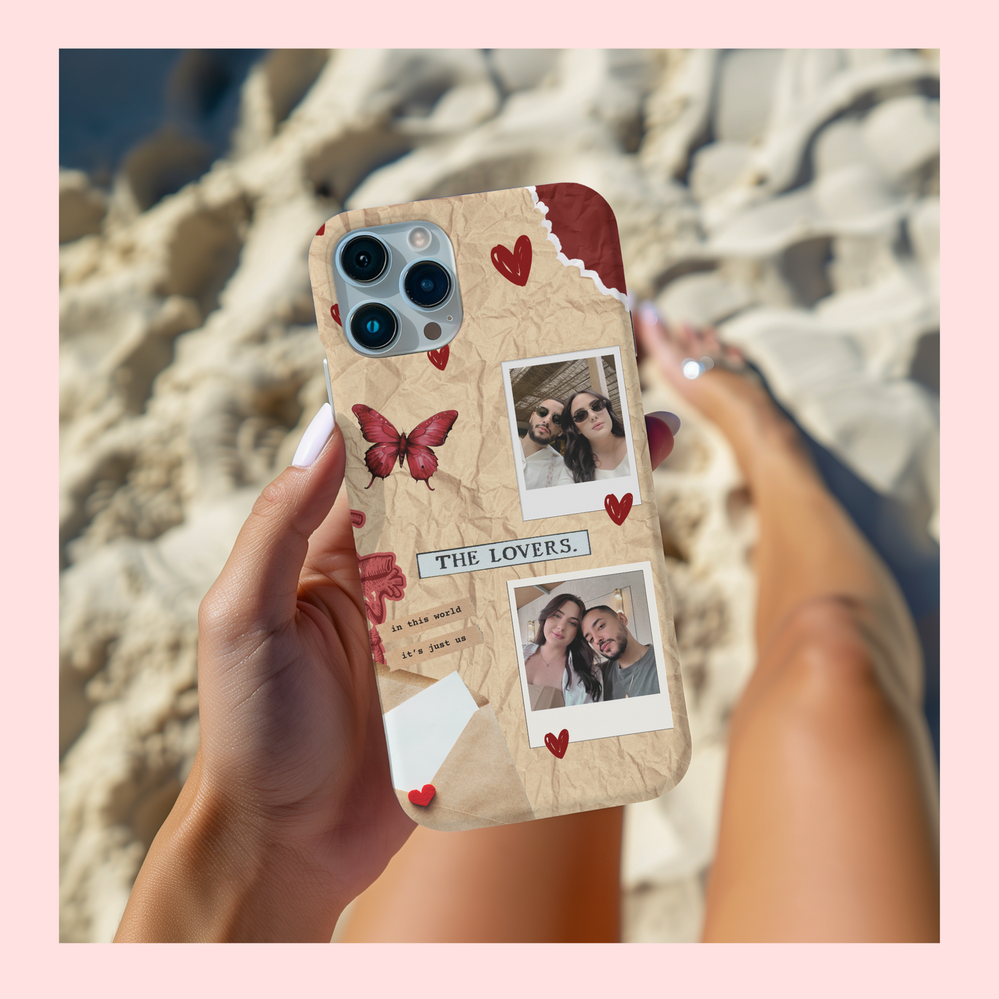 The Lovers Polaroid Custom Case