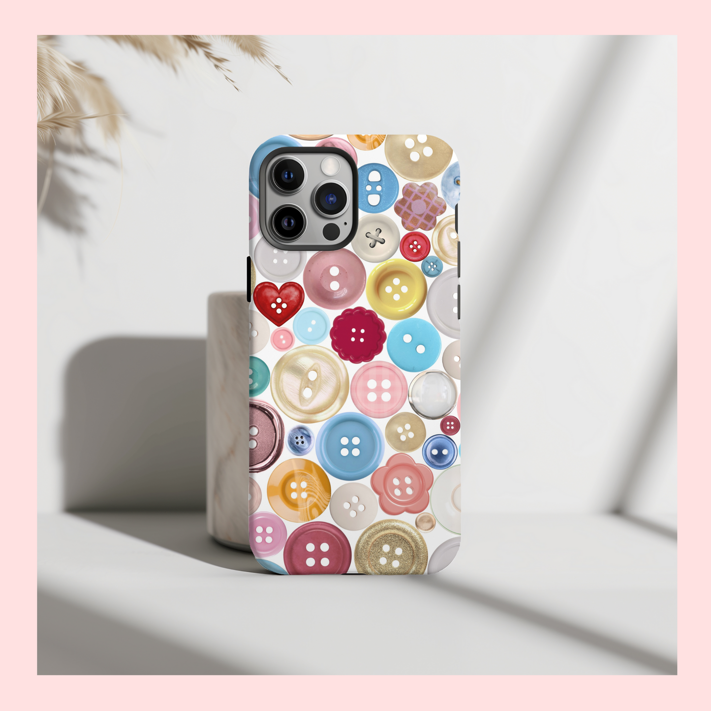 Buttons Collection Case