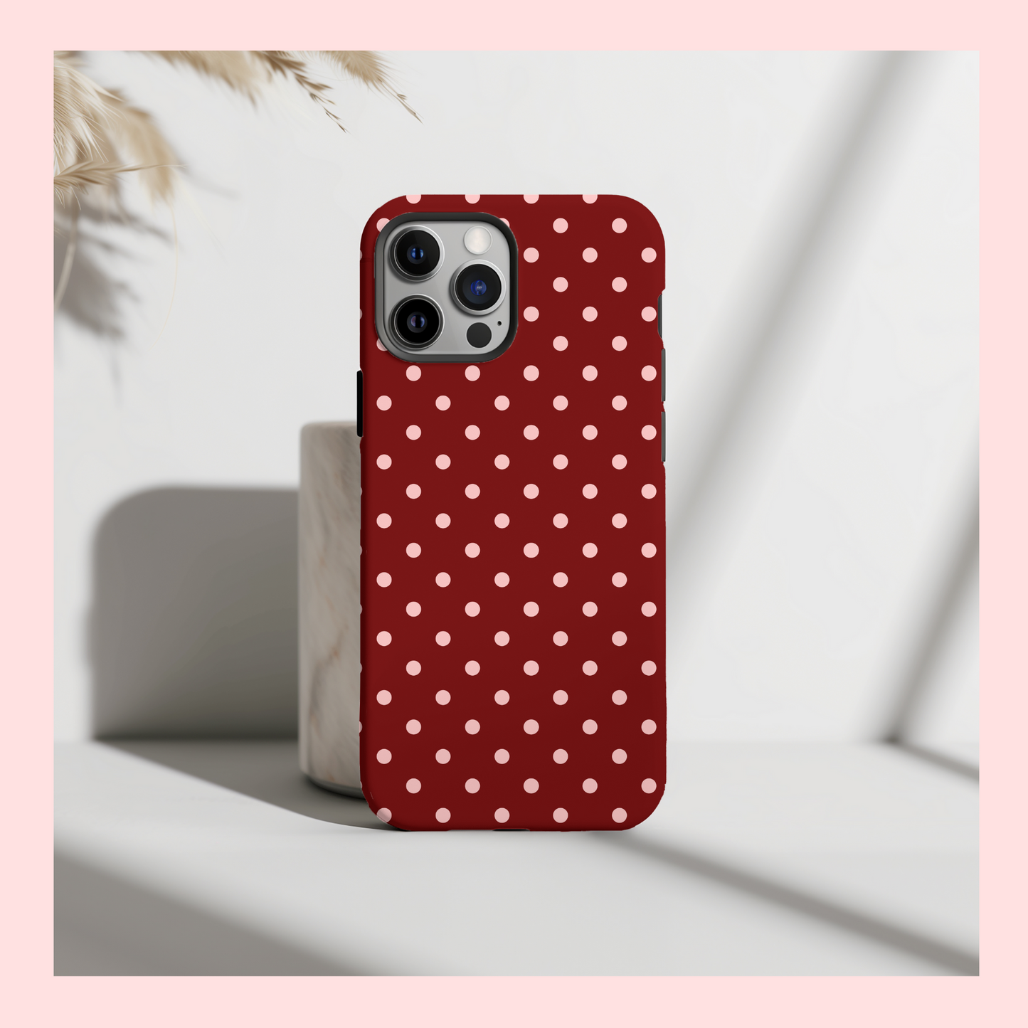 Polka Dot Cherry Case