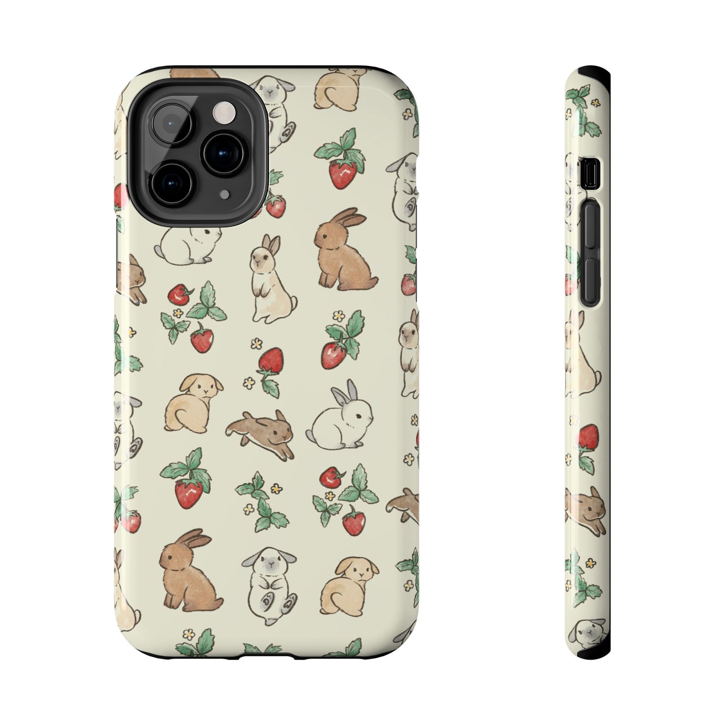 Bunny Berry Garden Phone Case