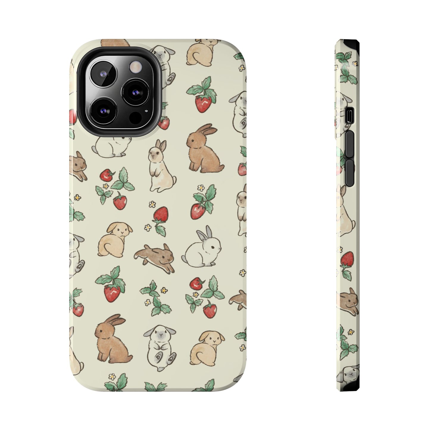 Bunny Berry Garden Phone Case