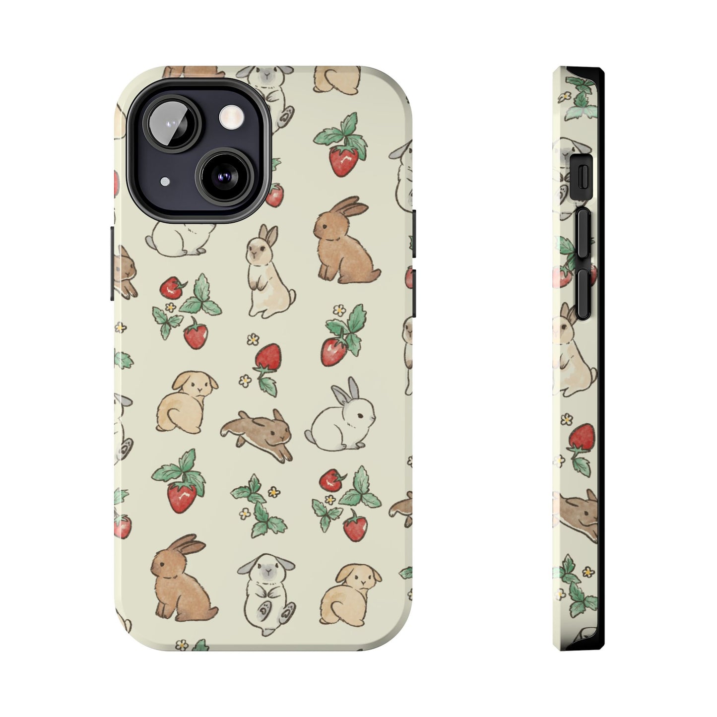 Bunny Berry Garden Phone Case