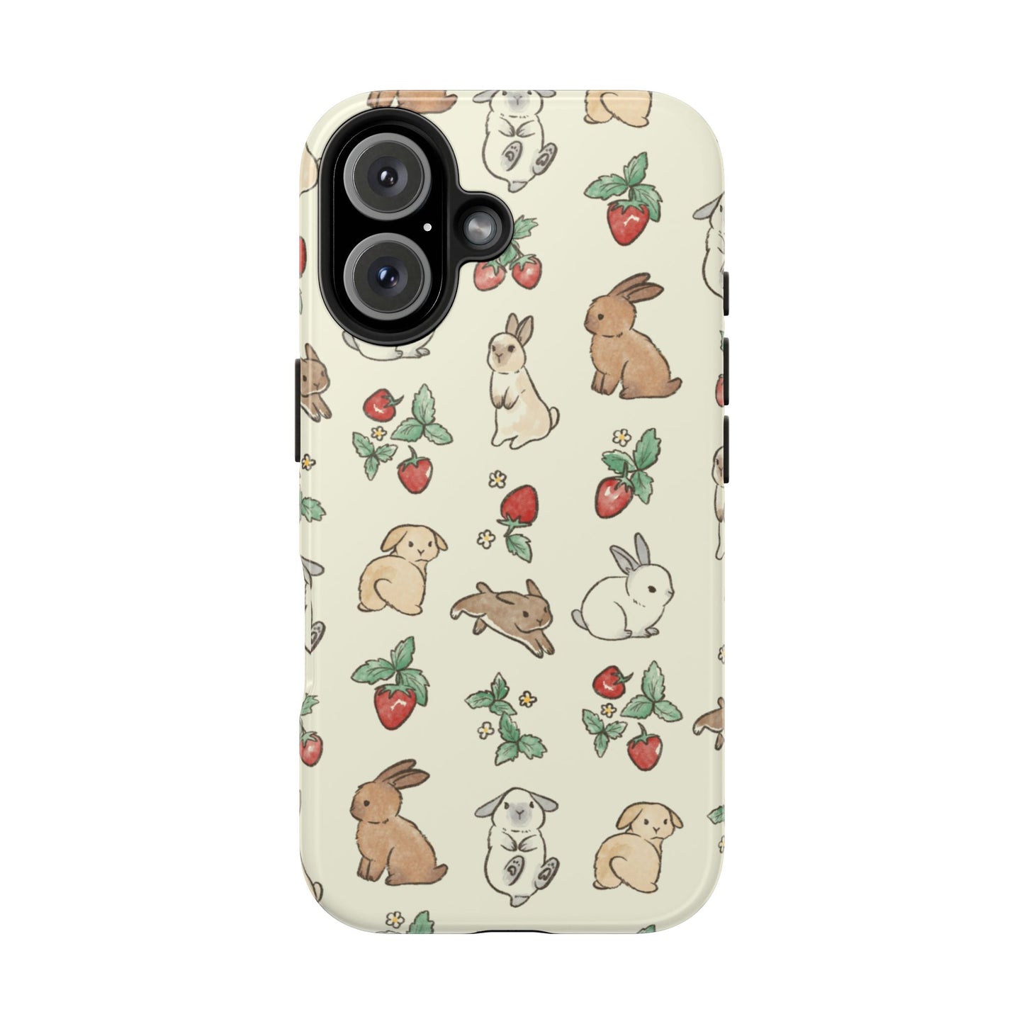 Bunny Berry Garden Phone Case