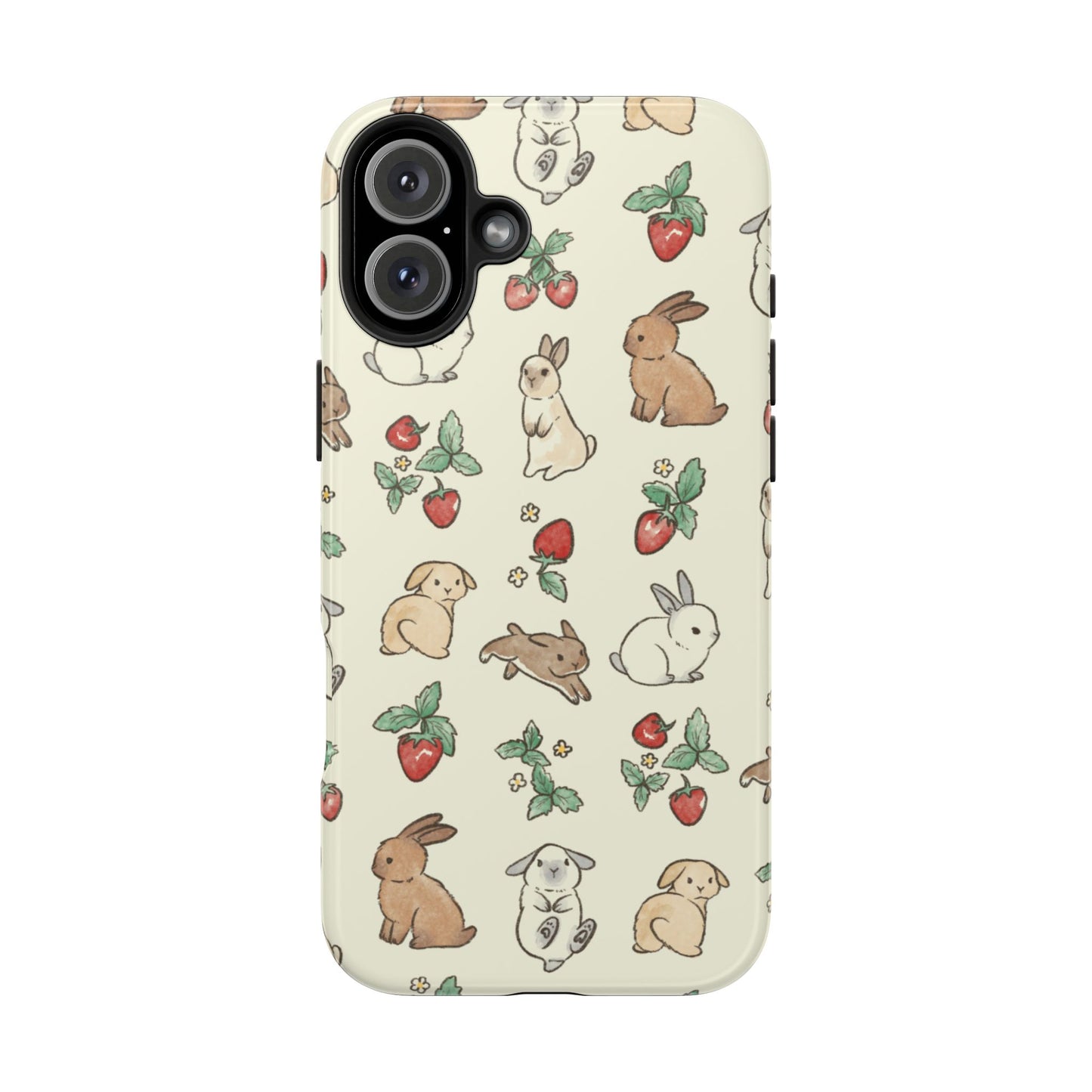 Bunny Berry Garden Phone Case